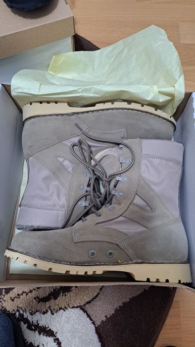 Bocanci piele intoarsa militari