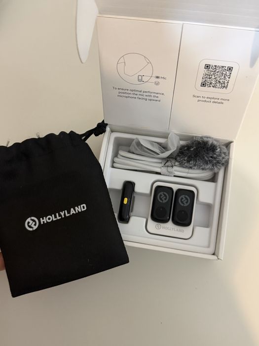 Петличка микрофон Hollyland lark A1 mini duo