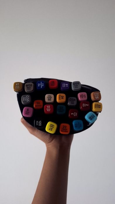Фломастеры 24 цвета новые