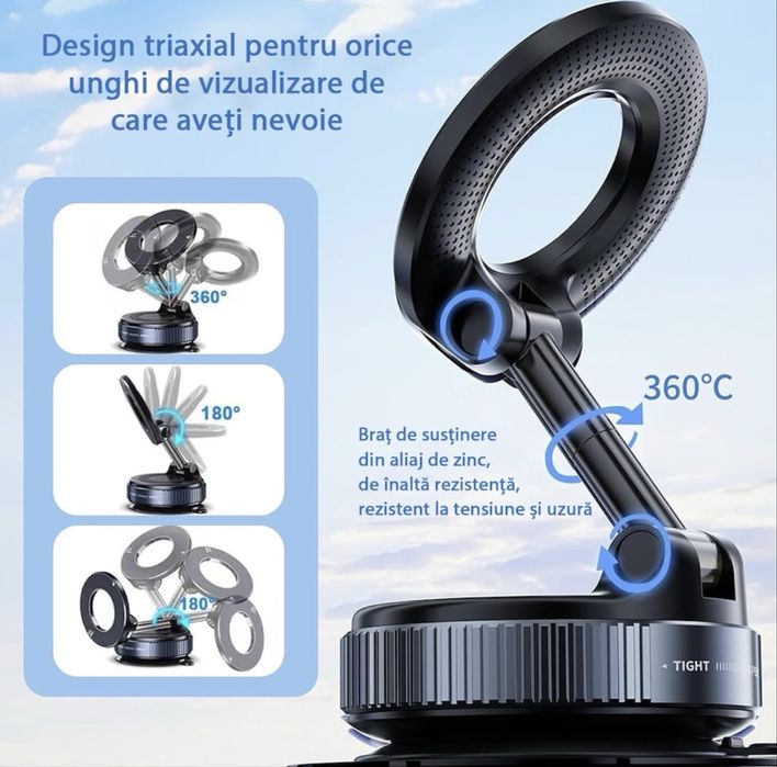 Suport Telefon Magnetic MagSafe 360
