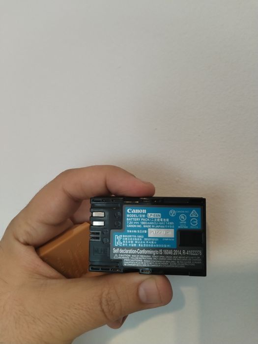 Acumulator pentru Canon LP-E6N 5D, 7D, 60D, 70D, 6D, 80D nou