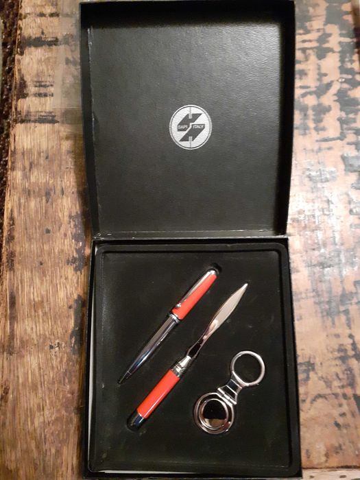 нож за писма, химикалка и ключодържател Сапи Италия Sapi Italy