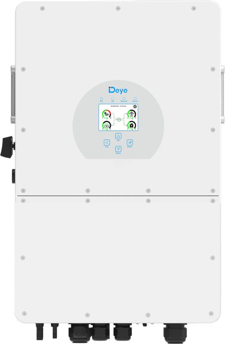 DEYE 8kW SG01HP3 Invertor hibrid trifazat de înaltă tensiune