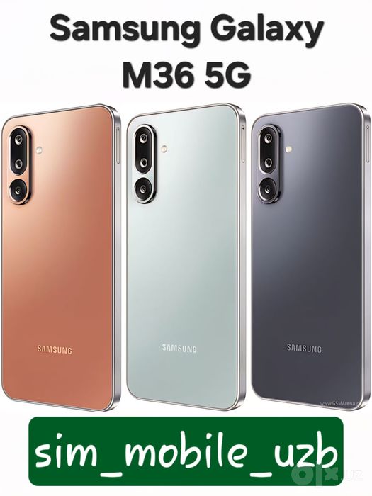Samsung Galaxy M36 5G, F36 5G 2026 New Super Skidka+Garantiya+Dastavka