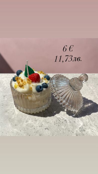 Ароматни свещи от соев водък