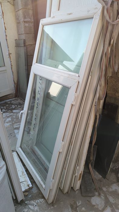 Окна,форточки разного размера бу