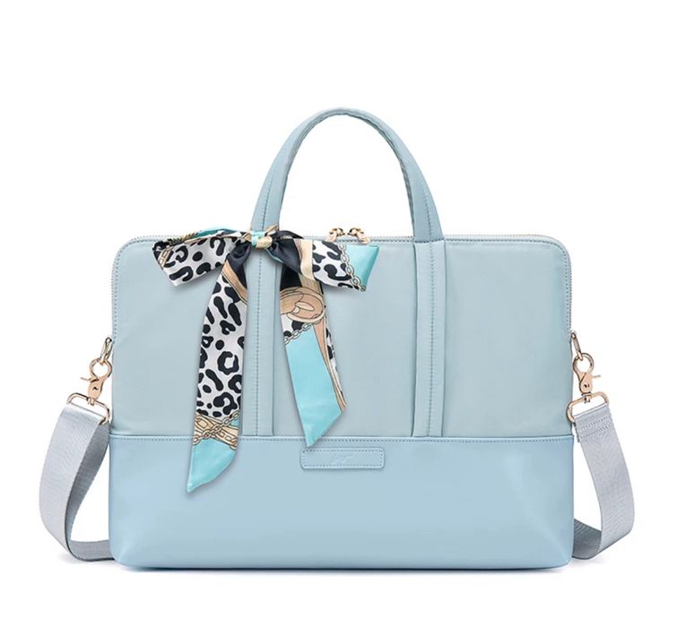 Geanta laptop 13 - 13,5”, albastru deschis