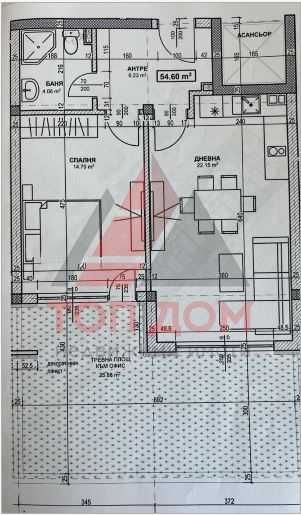Дава се под наем Двустаен апартамент в к.к. Св.Св. Константин и Елена - 65 кв.м за 580 € - Снимка #1