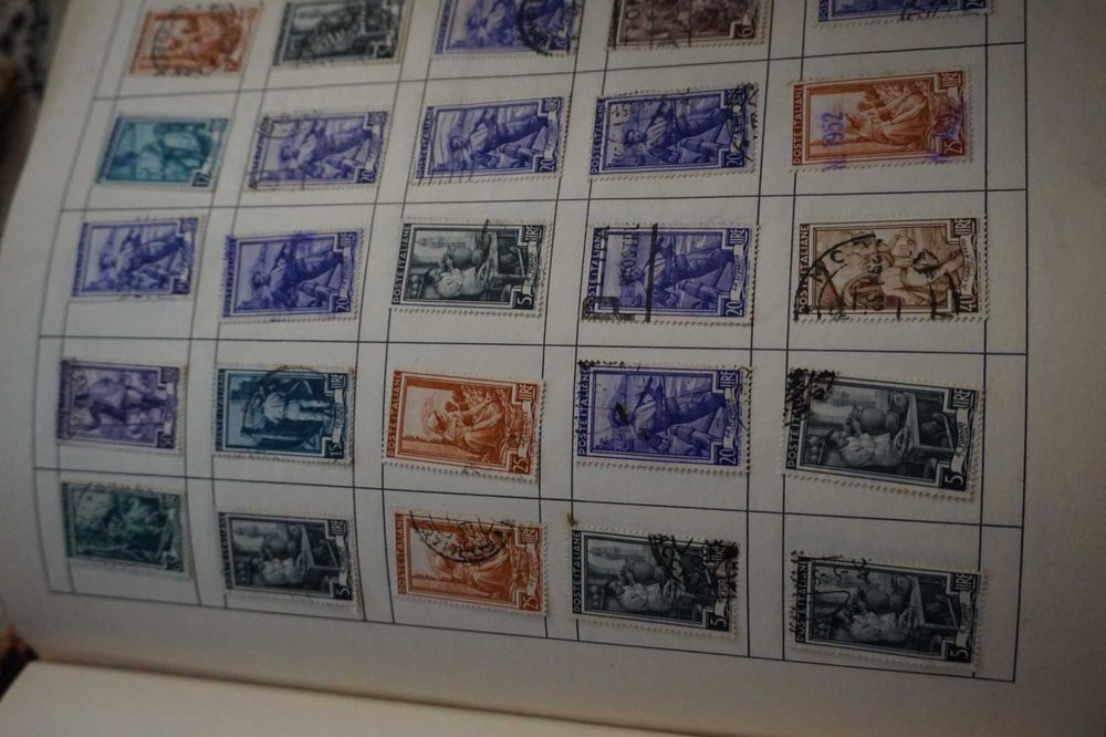 colectie de timbre , romanesti si straine