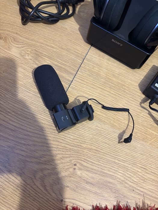 Microfon Stereo DSLR / Foto-Video MIC-108 (+20dB Gain, Filet 1/4" & Cold-Shoe)
