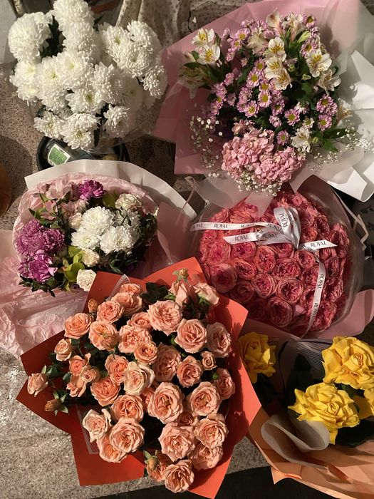 Цветы, букет, гүл, гул