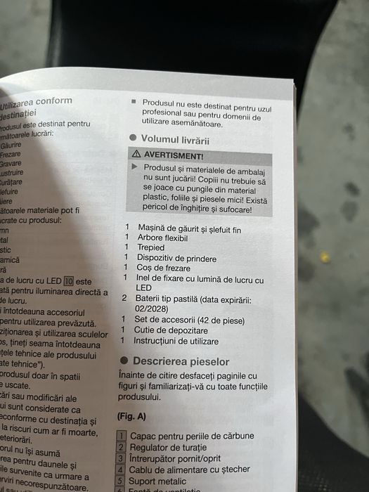 Mini-polizor electric