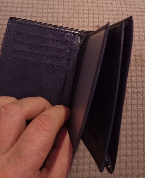 Portofel pielea de vacă Antifurt