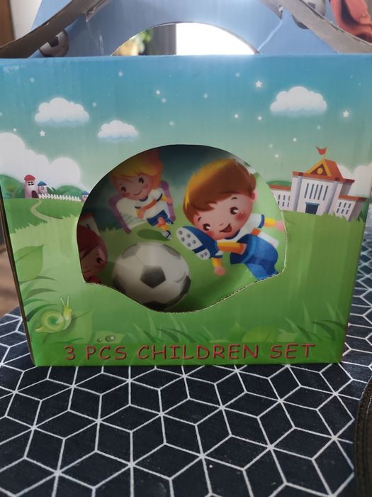 Дестски сервиз за хранене 3 части (футбоист)