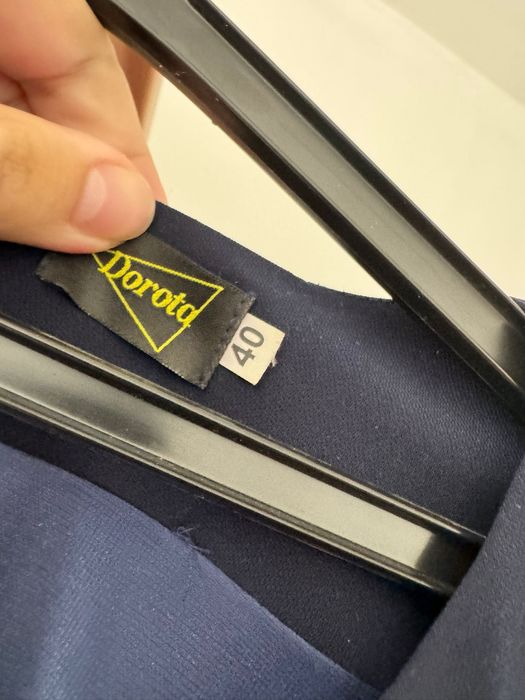 Rochie elegantă bleumarin Dorota, mărimea 40