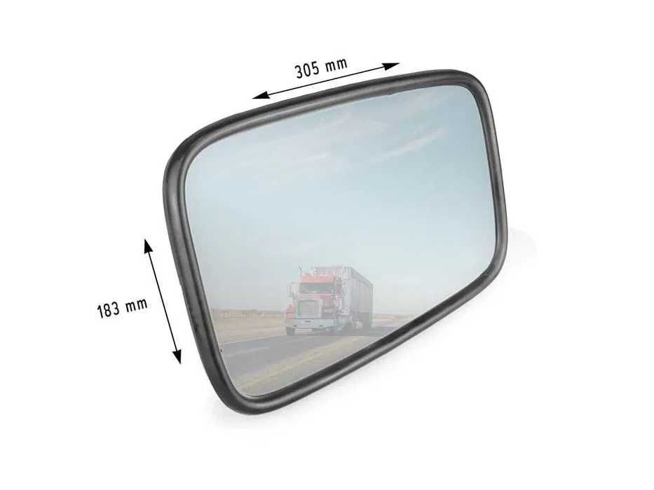 Универсално Огледало V4 Обратно Виждане Камион Автобус Бус 305x183mm