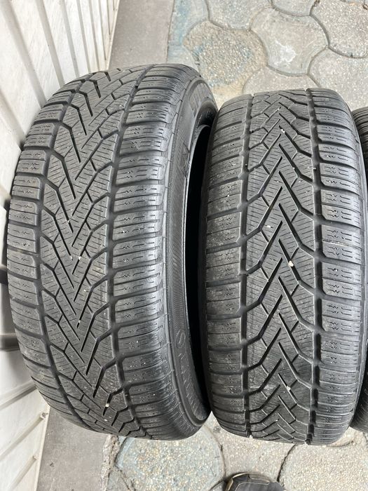 Jante otel 4x108mm, anvelope iarna 205/55 R16, Peugeot, Citroen, Ford