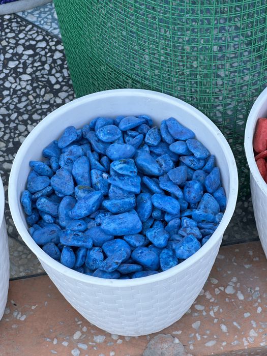 Keramzit kroshka smif mazayka landshaft dizayn toshlar piramida