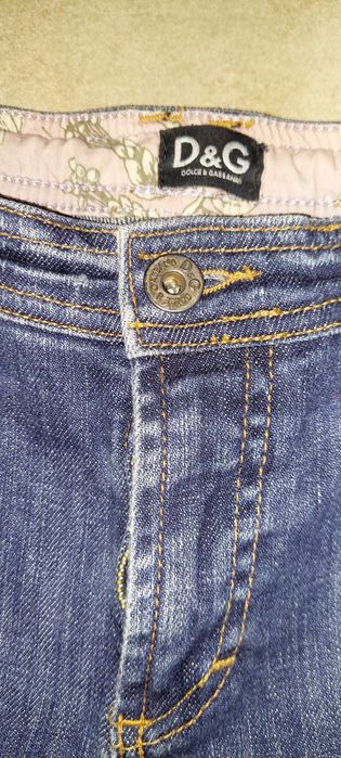 Дамски дънки D&G Dolce and Gabana W32/L46 Деним оригинални като нови