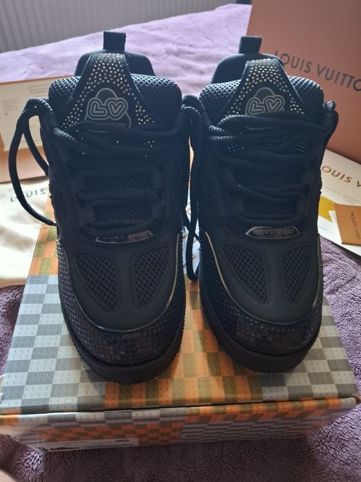 Lv skates black crystal