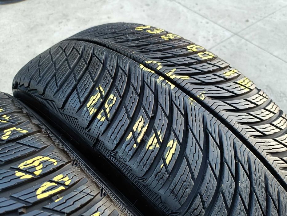 Set 4 anvelope de iarna 235 60 18 michelin pilot alpin 5 profil 7,8 mm