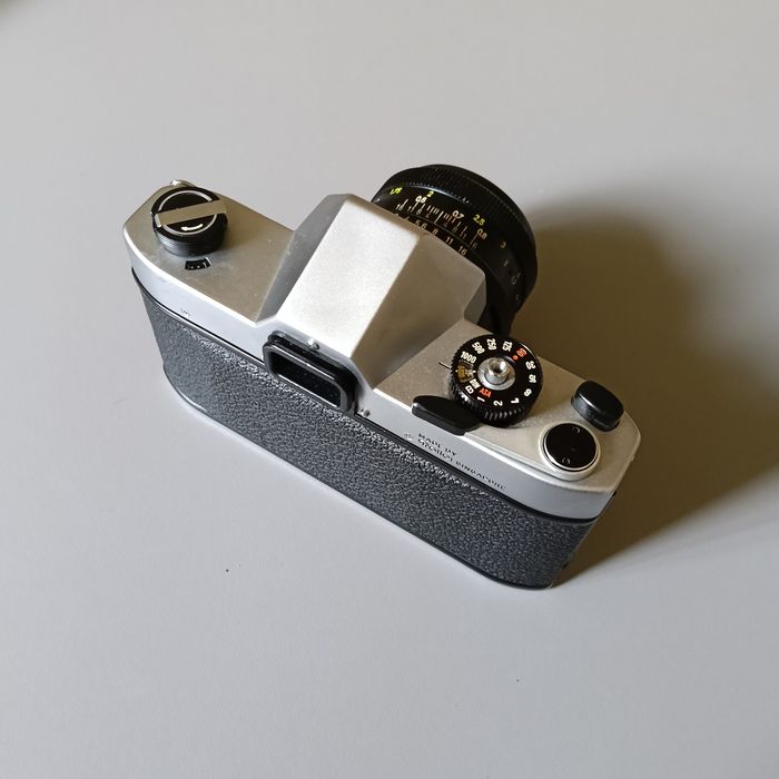 Rolleiflex SL35 + Carl Zeiss HFT 50mm 1.4 - aparat foto SLR film 35mm