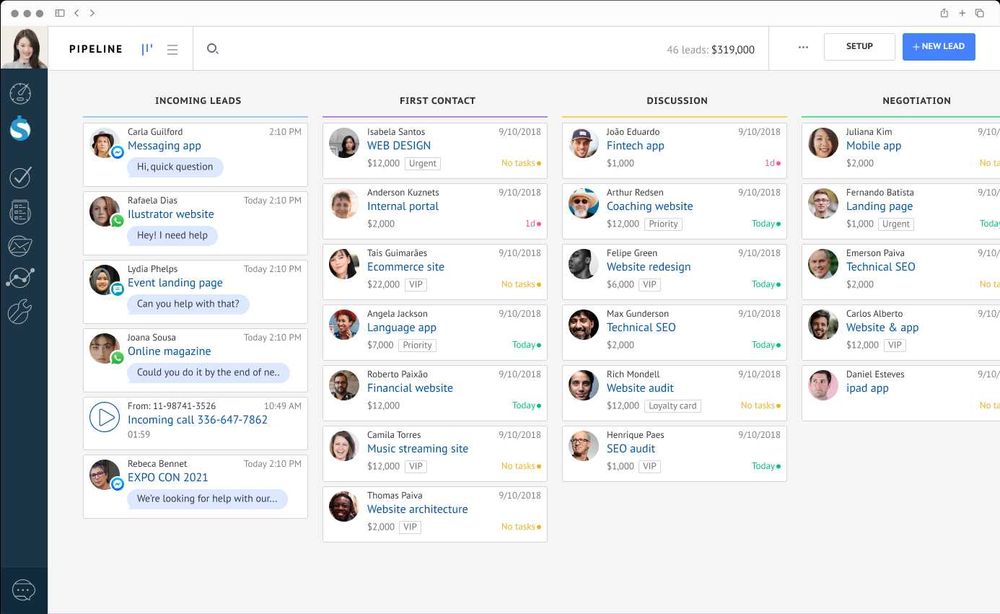 Построение воронка продажа Установка Срм Kommo CRM Аммо срм МойСклад