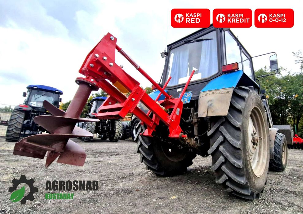 Тракторный польский ямобур "Lisicki" от дилера по РК. 2 бура: 50/30см