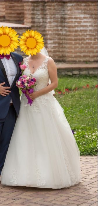 Rochie de Mireasa cu trena