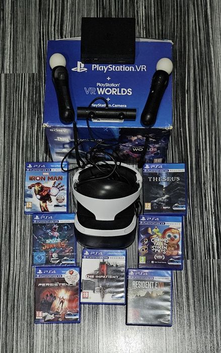 Pachet kit sony playstation vr  ps 4