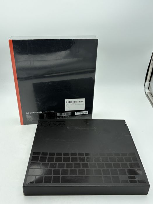 Boox note air 5C + keyboard cover, pachet, sigilate