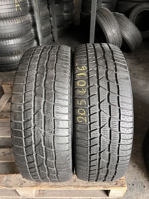 2 anvelope iarna 205/60/16 , Continental !
