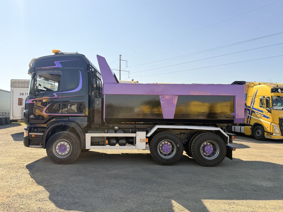 Scania R500 V8 6x4 basculabil FINANTARE AVANS 0%
