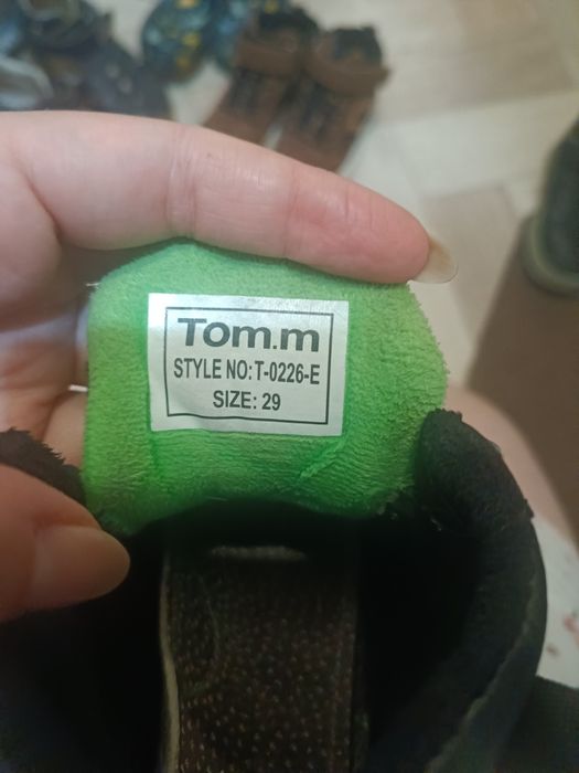 Осенние ботинки на мальчика