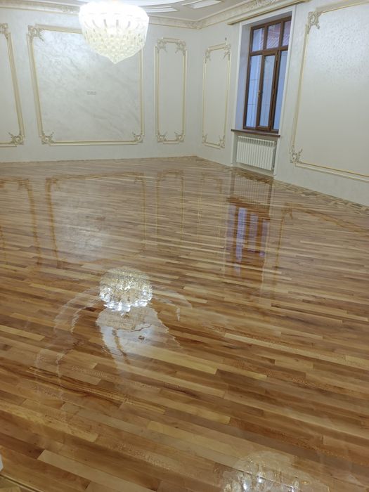 Шлифовка пол паркет