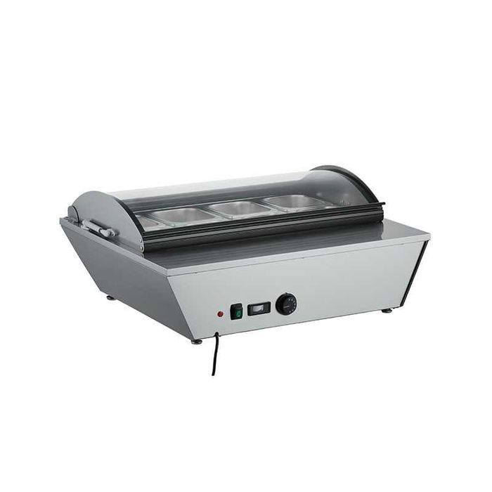 GREEN FROST- Vitrina calda profesionala de banc 767 × 612 × 328 mm