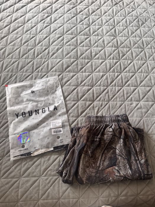Pantaloni YoungLa camo baggy L