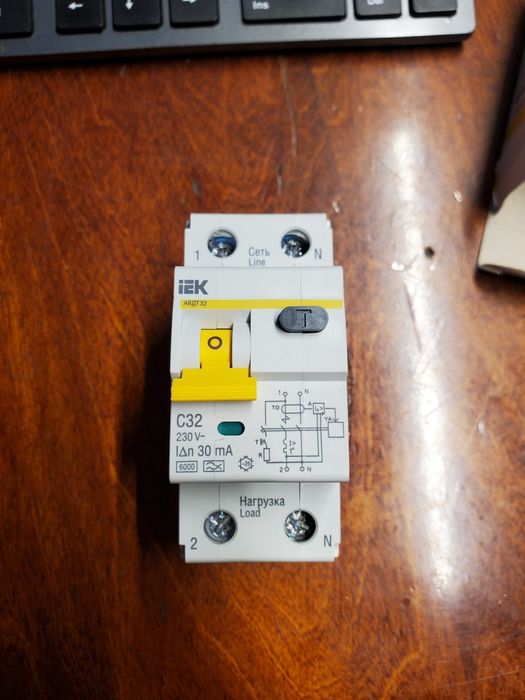 УЗО тип А IEK 32A