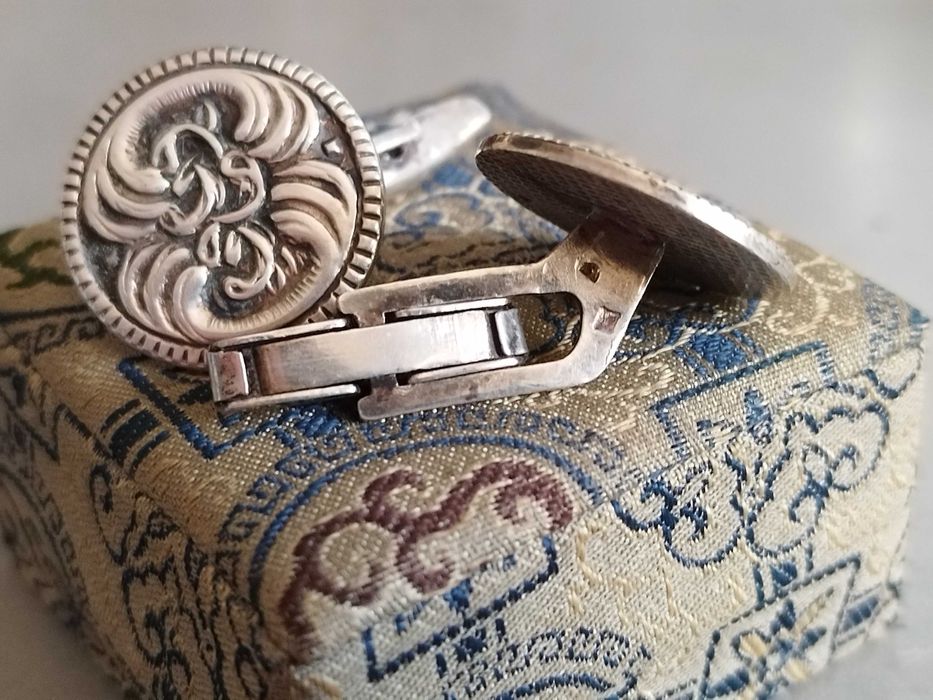 argint vechi, romanesti, butoni