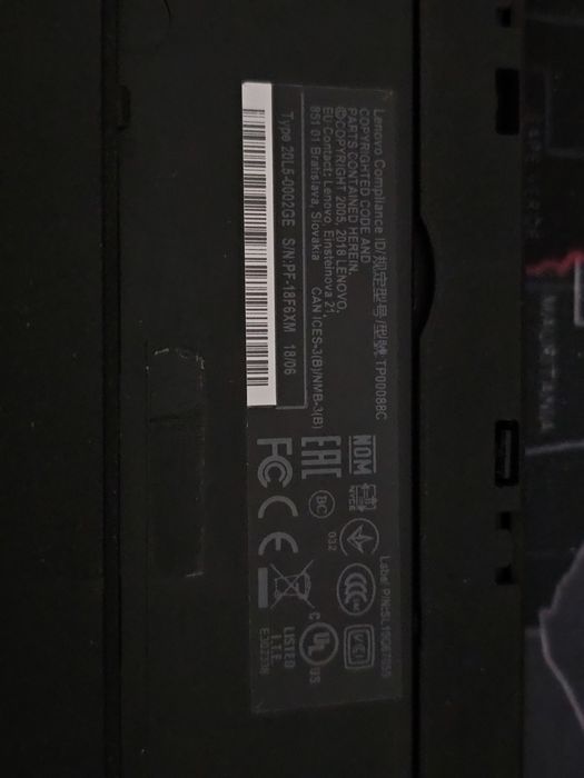 ThinkPad T480 14" Lenovo i5 8250 Full HD 8Gb RAM не работает