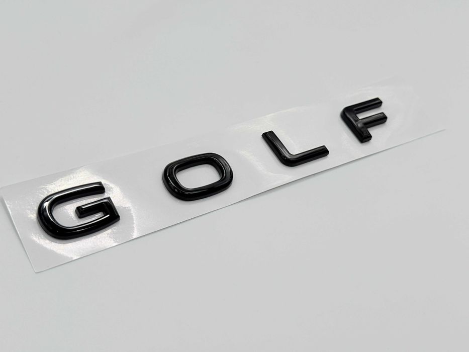 Emblema Compatibila VW GOLF spate nou