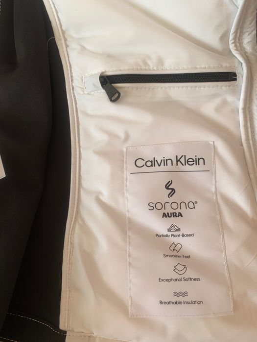 Calvin Klein черно с бяло дамско яке