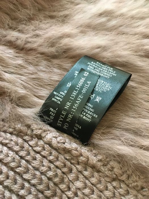 ARMA елек с естествен косъм заек IT44