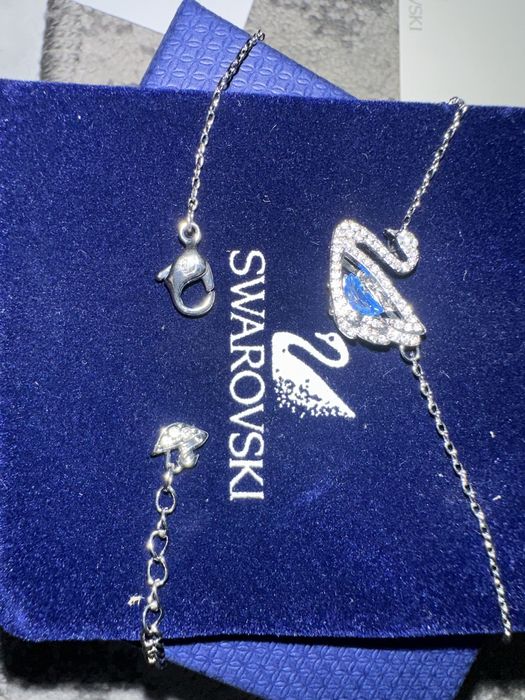 Swarovski Swan Necklace
