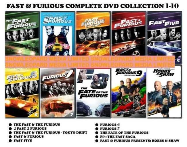 Stick Smart TV - colectia Fast and Furious, 11 filme, limba romana!