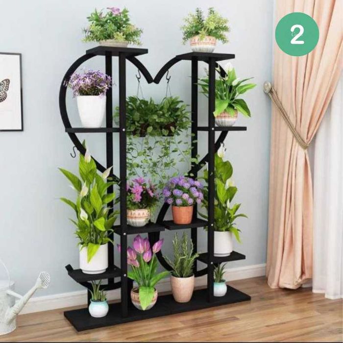 Подставка для цветов в форме сердца гул подставка стеллаж полка 2 вида