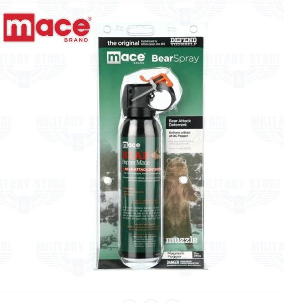 Spray autoaparare impotriva ursilor, Mace, Raza de actiune 10m, 260g,