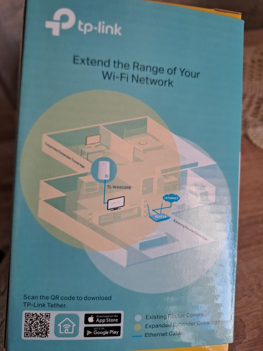 Усилвател,Повторител на Wi Fi мрежи TR-LINK