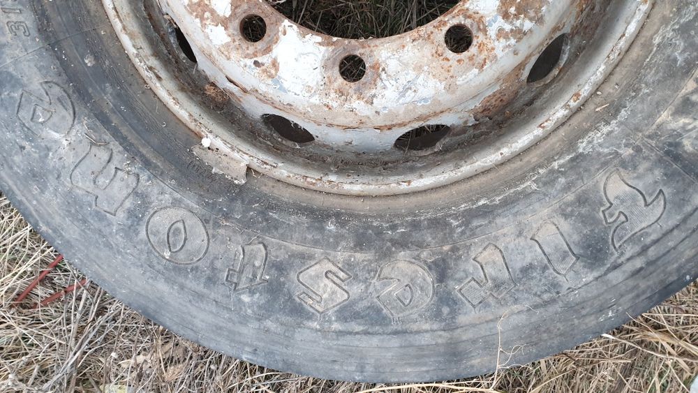 Джанта с гума 315 80 22.5