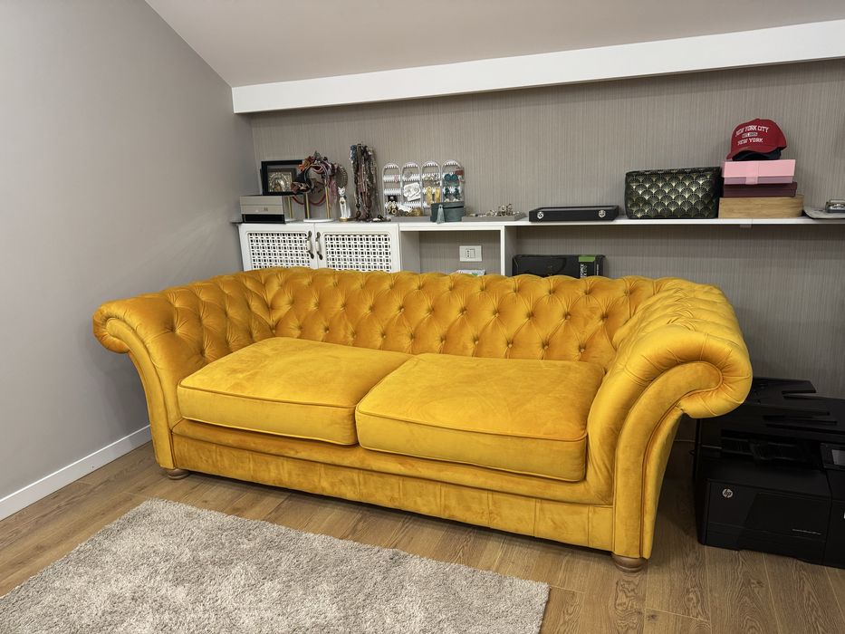 Canapea London Chesterfield extensibila